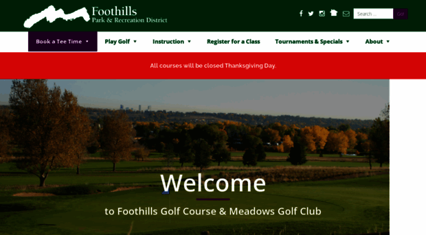 foothillsgolf.org