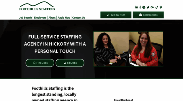 foothillsstaffing.com