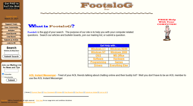 footslog.com