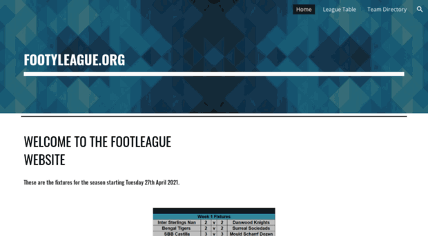 footyleague.org