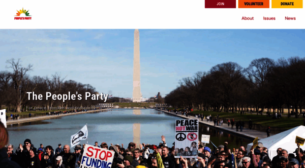 forapeoplesparty.org