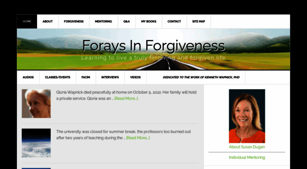 foraysinforgiveness.com