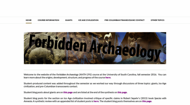 forbiddenarchaeology2016.weebly.com