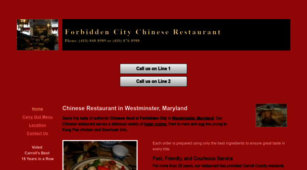 forbiddencitychinese.com