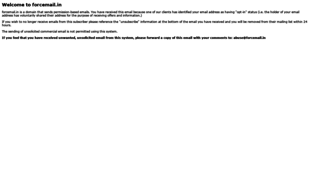 forcemail.in