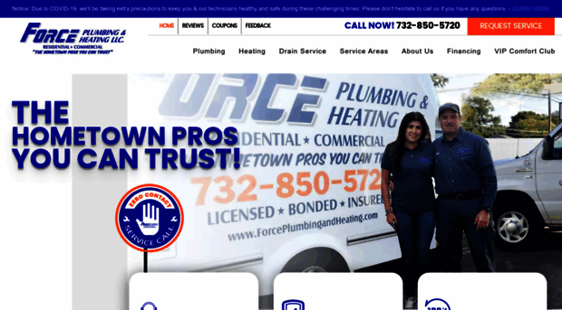 forceplumbingandheating.com
