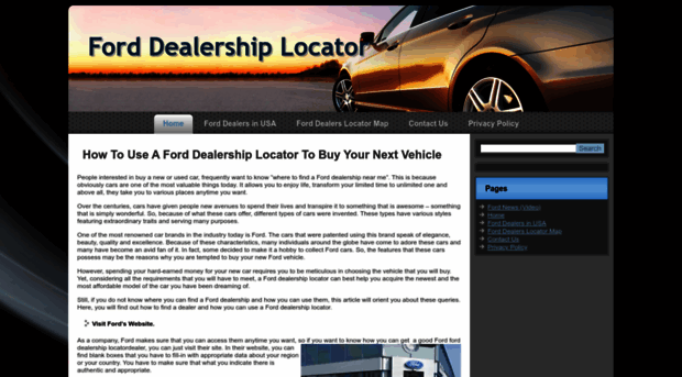 forddealershiplocator.net