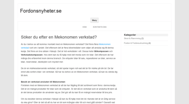 fordonsnyheter.se