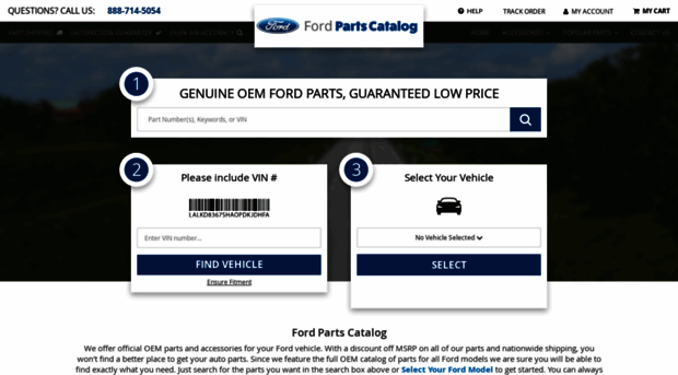 fordpartscatalog.com