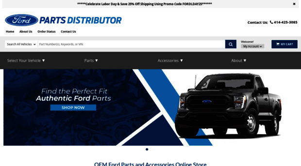 fordpartsdistributor.com