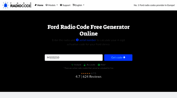 fordradiocode.eu