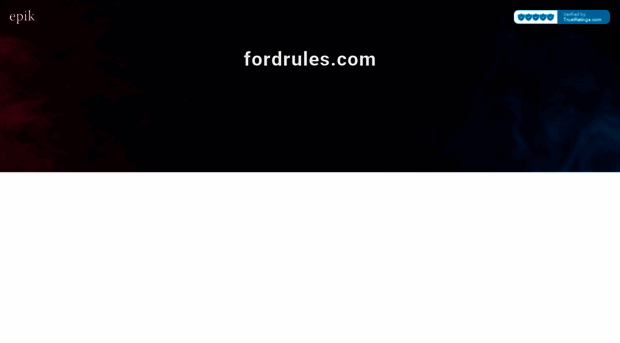 fordrules.com