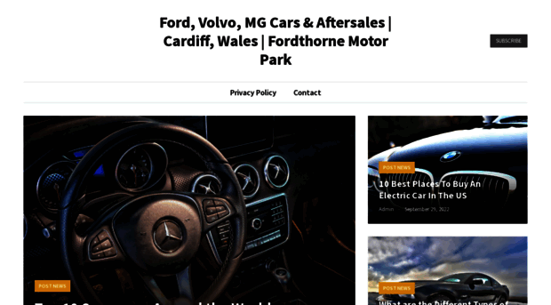 fordthornemotorpark.co.uk