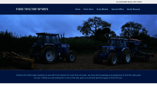 fordtractorspares.co.uk