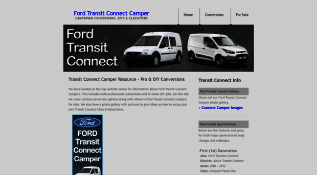 fordtransitconnectcamper.com