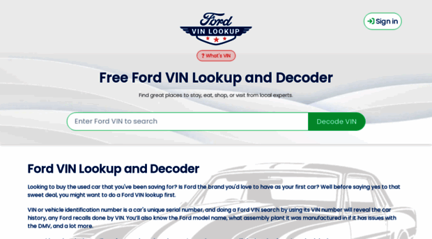 fordvinlookup.com