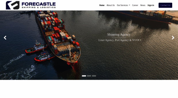 forecastle-shipping.com