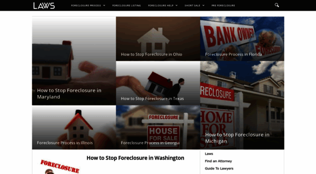 foreclosure.laws.com