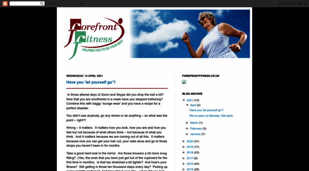 forefrontfitness.blogspot.com