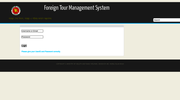 foreigntour.mohfw.gov.bd