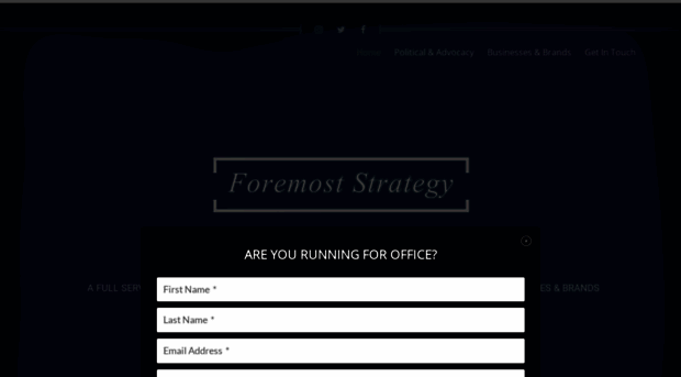 foremoststrategy.com