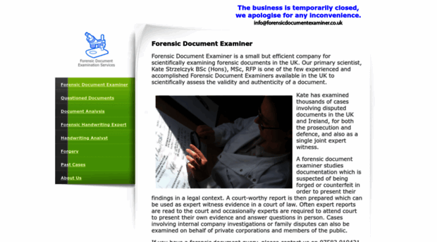 forensicdocumentexaminer.co.uk