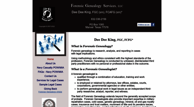 forensicgenealogyservices.com