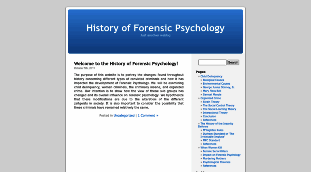 forensicpsychology.umwblogs.org