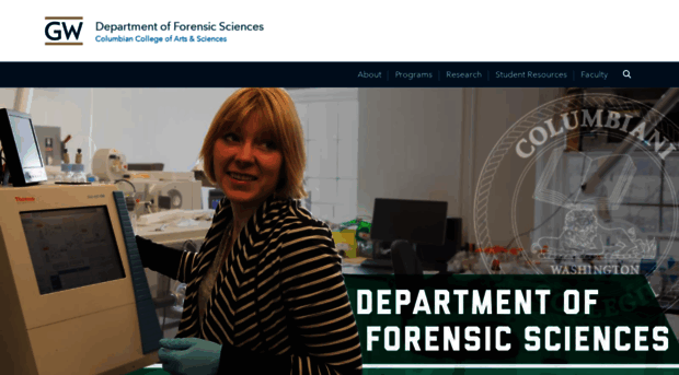 forensicsciences.columbian.gwu.edu