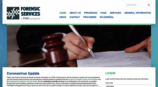 forensicservicesphilly.org