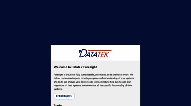 foresight.datatek-net.com