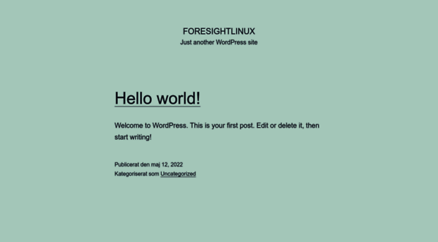 foresightlinux.se