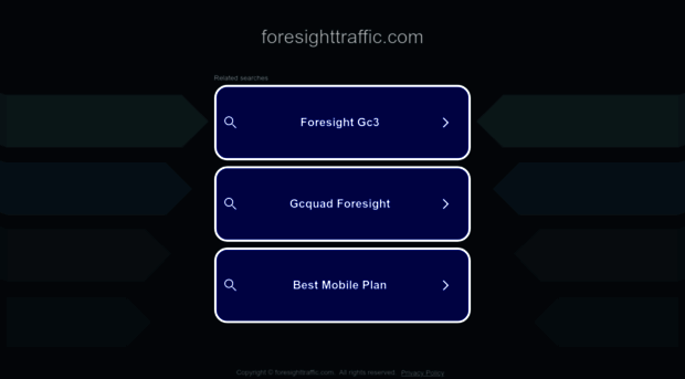 foresighttraffic.com