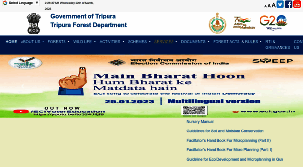 forest.tripura.gov.in
