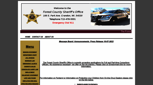 forestcountysheriff.org