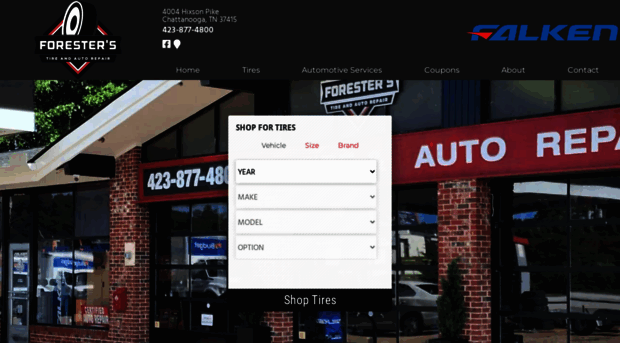 foresterstireandauto.com