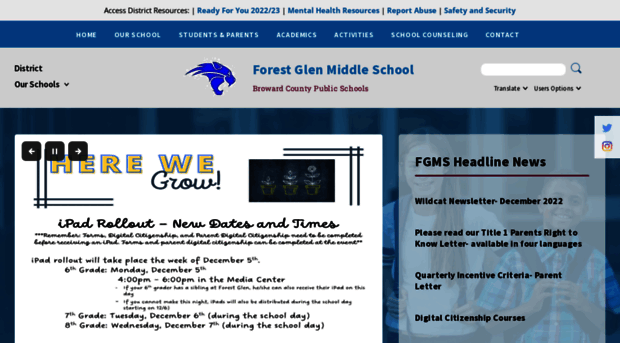 forestglen.browardschools.com