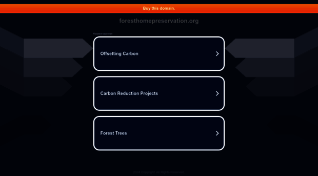 foresthomepreservation.org