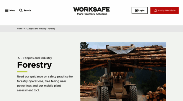 forestry.worksafe.govt.nz