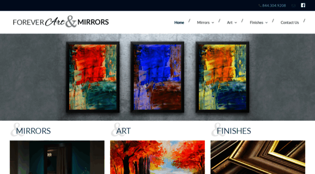 foreverartandmirrors.com