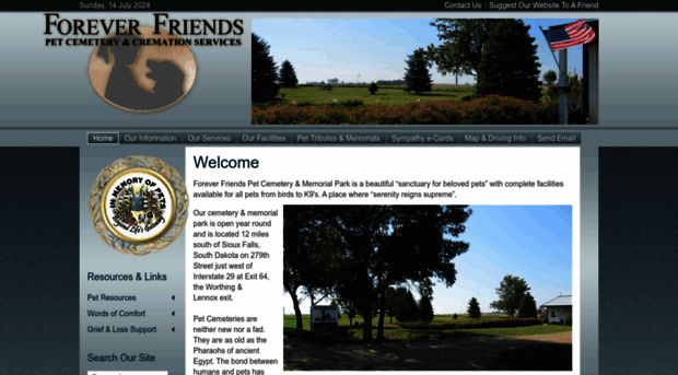 foreverfriendscemetery.com