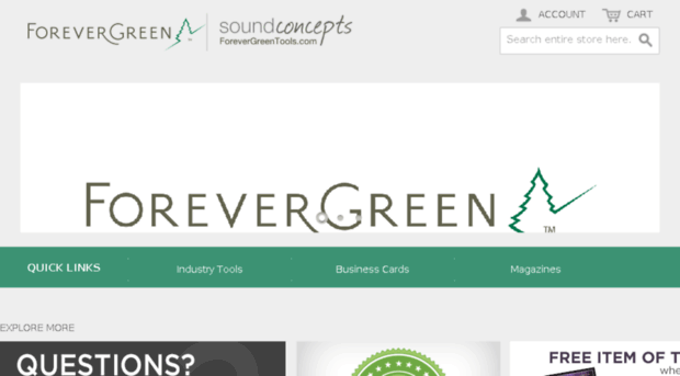 forevergreentools.soundconcepts.com