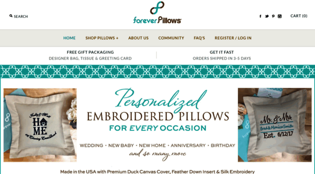 foreverpillows.com