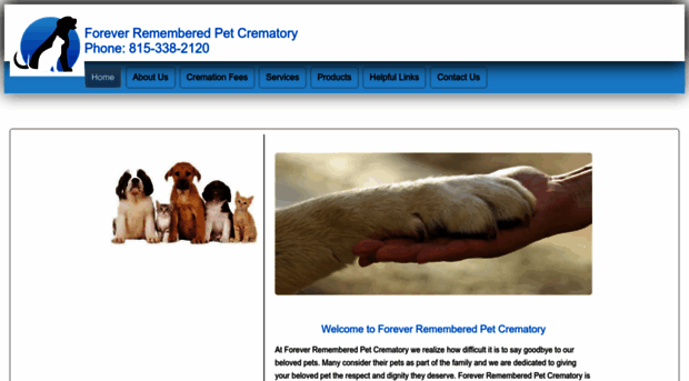 foreverrememberedpetcremation.com