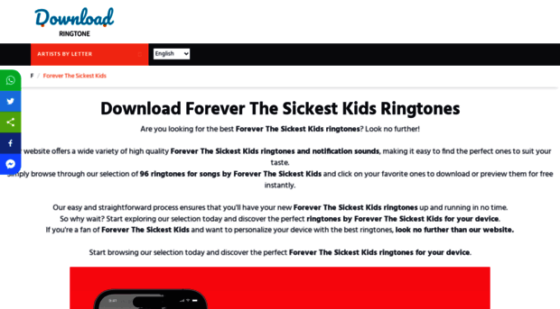 foreverthesickestkids.download-ringtone.com