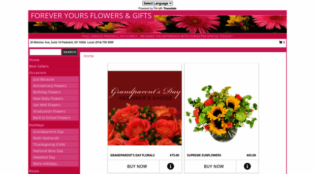 foreveryoursflowersngifts.com