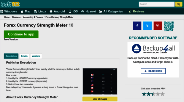 forex-currency-strength-meter.soft112.com