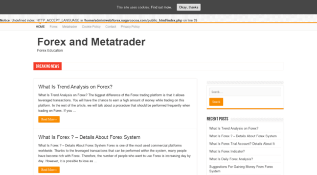 forex.sugarcocoa.com