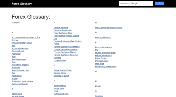 forexglossary.com