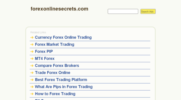 forexonlinesecrets.com